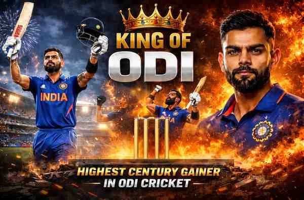 Virat Kohli – King of ODI cricket
