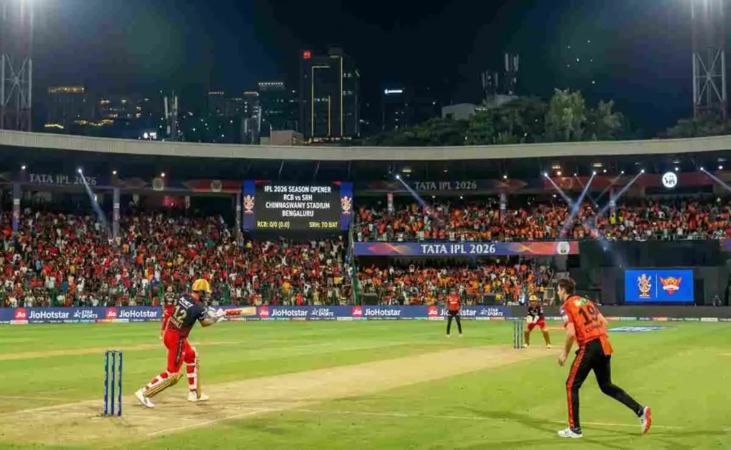 IPL 2026 Season Opener RCB vs SRH at M. Chinnaswamy Stadium Bengaluru