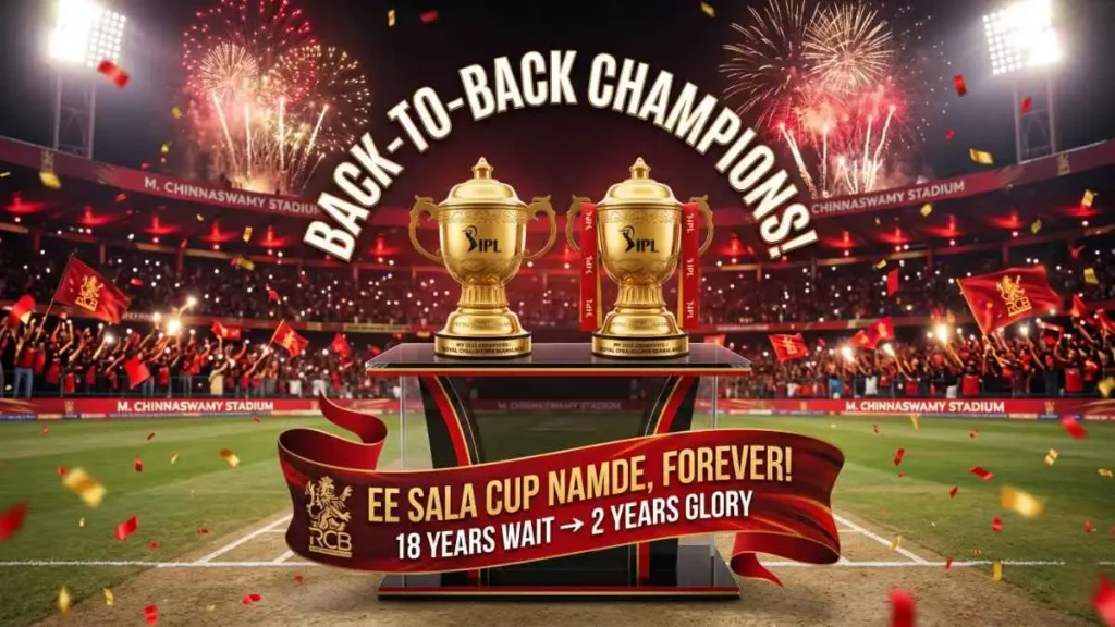 From Trolls to Two-Time Champions: How RCB Shattered an 18-Year Curse to Become IPL’s Ultimate Dynasty CricketCircle